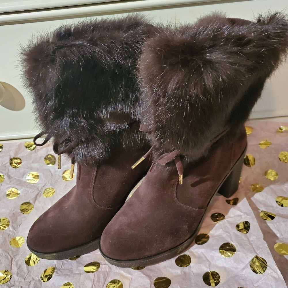 Michael Kors fur boots